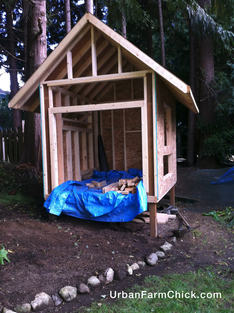 Chicken Coop with roof